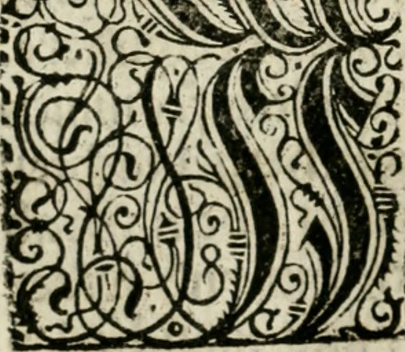 An illustration from Ornatvs ecclesiasticvs, hoc est, Compendivm praecipvarvm rervm, qvibvs qvaevis rite decenterqve compositae ecclesiae exornari, ac redimiri debent : omnibus ecclesiarum praelatis & rectoribus, per totam Ratisbonensem Dioecesin cum primis necessarium, Latinè & Germanicè, adiectis etiam quarundam suppellectilium figuris, 1591, leaf 187