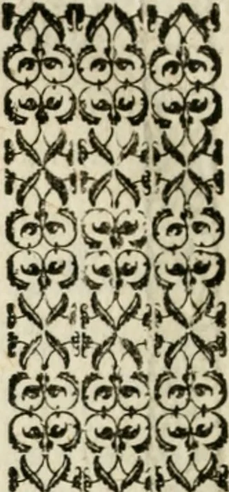 An illustration from Ornatvs ecclesiasticvs, hoc est, Compendivm praecipvarvm rervm, qvibvs qvaevis rite decenterqve compositae ecclesiae exornari, ac redimiri debent : omnibus ecclesiarum praelatis & rectoribus, per totam Ratisbonensem Dioecesin cum primis necessarium, Latinè & Germanicè, adiectis etiam quarundam suppellectilium figuris, 1591, leaf 227