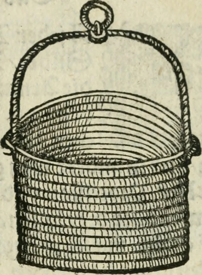 An illustration from Ornatvs ecclesiasticvs, hoc est, Compendivm praecipvarvm rervm, qvibvs qvaevis rite decenterqve compositae ecclesiae exornari, ac redimiri debent : omnibus ecclesiarum praelatis & rectoribus, per totam Ratisbonensem Dioecesin cum primis necessarium, Latinè & Germanicè, adiectis etiam quarundam suppellectilium figuris, 1591, leaf 322