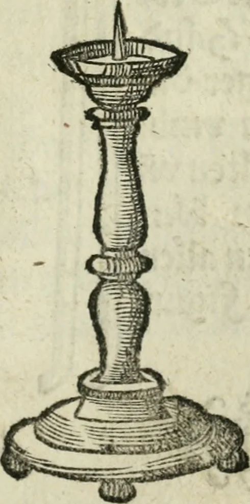 An illustration from Ornatvs ecclesiasticvs, hoc est, Compendivm praecipvarvm rervm, qvibvs qvaevis rite decenterqve compositae ecclesiae exornari, ac redimiri debent : omnibus ecclesiarum praelatis & rectoribus, per totam Ratisbonensem Dioecesin cum primis necessarium, Latinè & Germanicè, adiectis etiam quarundam suppellectilium figuris, 1591, leaf 328