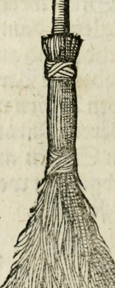 An illustration from Ornatvs ecclesiasticvs, hoc est, Compendivm praecipvarvm rervm, qvibvs qvaevis rite decenterqve compositae ecclesiae exornari, ac redimiri debent : omnibus ecclesiarum praelatis & rectoribus, per totam Ratisbonensem Dioecesin cum primis necessarium, Latinè & Germanicè, adiectis etiam quarundam suppellectilium figuris, 1591, leaf 331