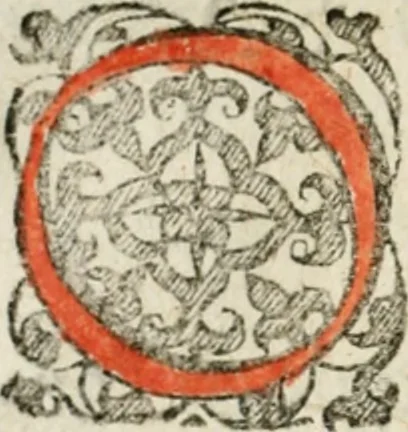 An illustration from Ornatvs ecclesiasticvs, hoc est, Compendivm praecipvarvm rervm, qvibvs qvaevis rite decenterqve compositae ecclesiae exornari, ac redimiri debent : omnibus ecclesiarum praelatis & rectoribus, per totam Ratisbonensem Dioecesin cum primis necessarium, Latinè & Germanicè, adiectis etiam quarundam suppellectilium figuris, 1591, leaf 65