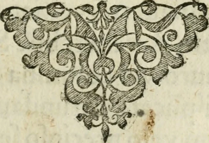 An illustration from Ornatvs ecclesiasticvs, hoc est, Compendivm praecipvarvm rervm, qvibvs qvaevis rite decenterqve compositae ecclesiae exornari, ac redimiri debent : omnibus ecclesiarum praelatis & rectoribus, per totam Ratisbonensem Dioecesin cum primis necessarium, Latinè & Germanicè, adiectis etiam quarundam suppellectilium figuris, 1591, leaf 66