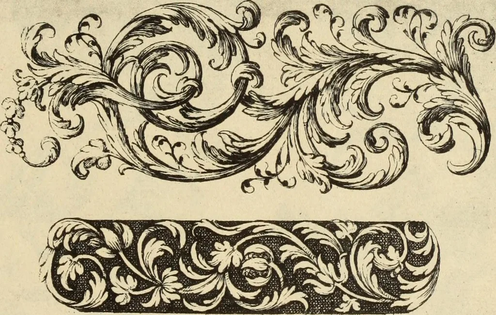 An illustration from Ornemens d'orfevrerie propres pour flanquer et amaller : nouveau livre d'ornemens d'orfevrerie, 1888, leaf 18