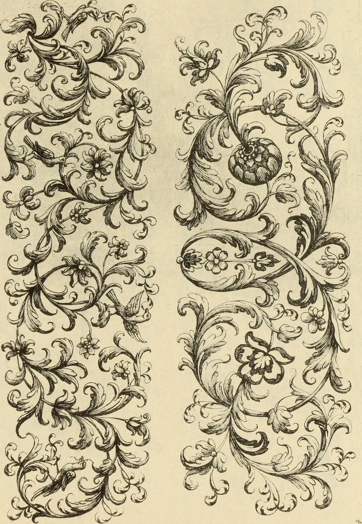 An illustration from Ornemens d'orfevrerie propres pour flanquer et amaller : nouveau livre d'ornemens d'orfevrerie, 1888, leaf 26