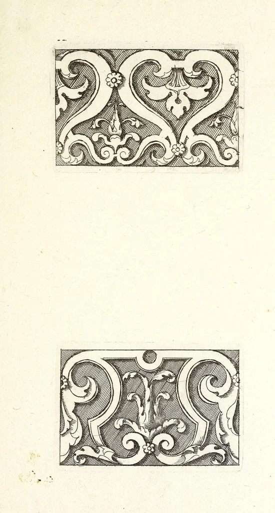 An illustration from Ornement de Ducerceau, leaf 11