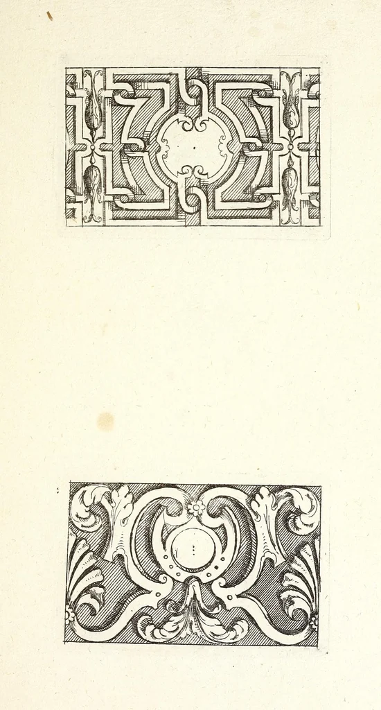 An illustration from Ornement de Ducerceau, leaf 19
