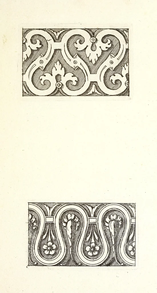 An illustration from Ornement de Ducerceau, leaf 21