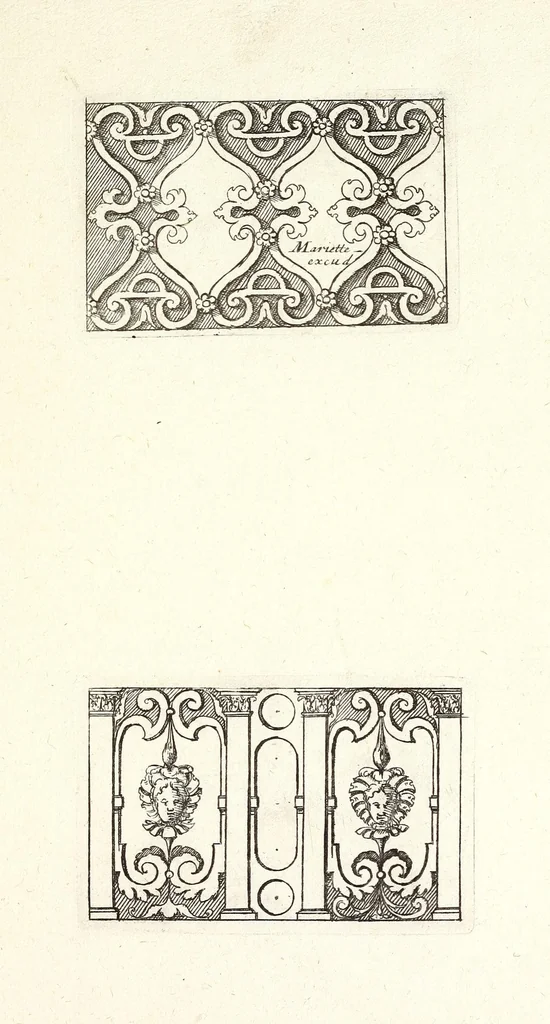 An illustration from Ornement de Ducerceau, leaf 25