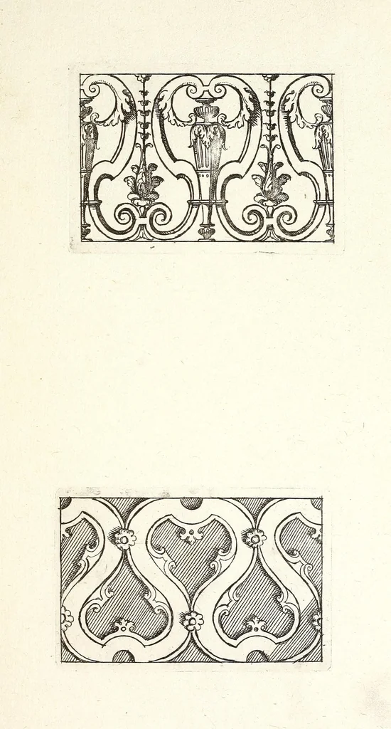 An illustration from Ornement de Ducerceau, leaf 27