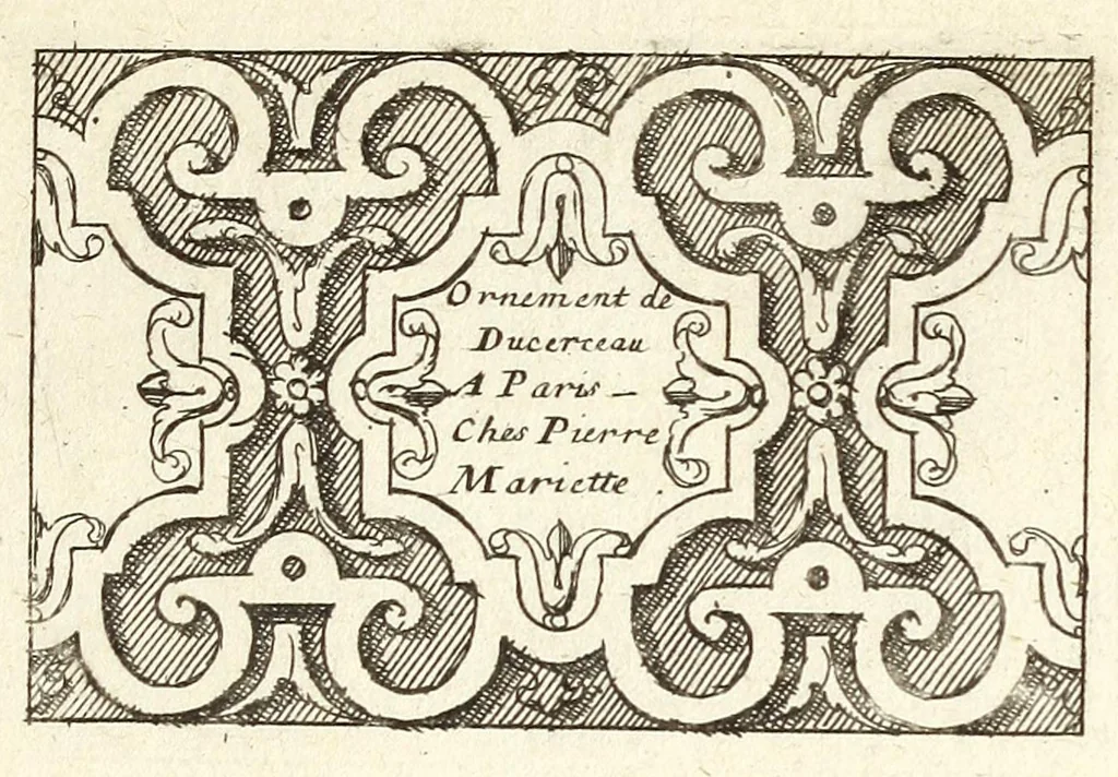 An illustration from Ornement de Ducerceau, leaf 3