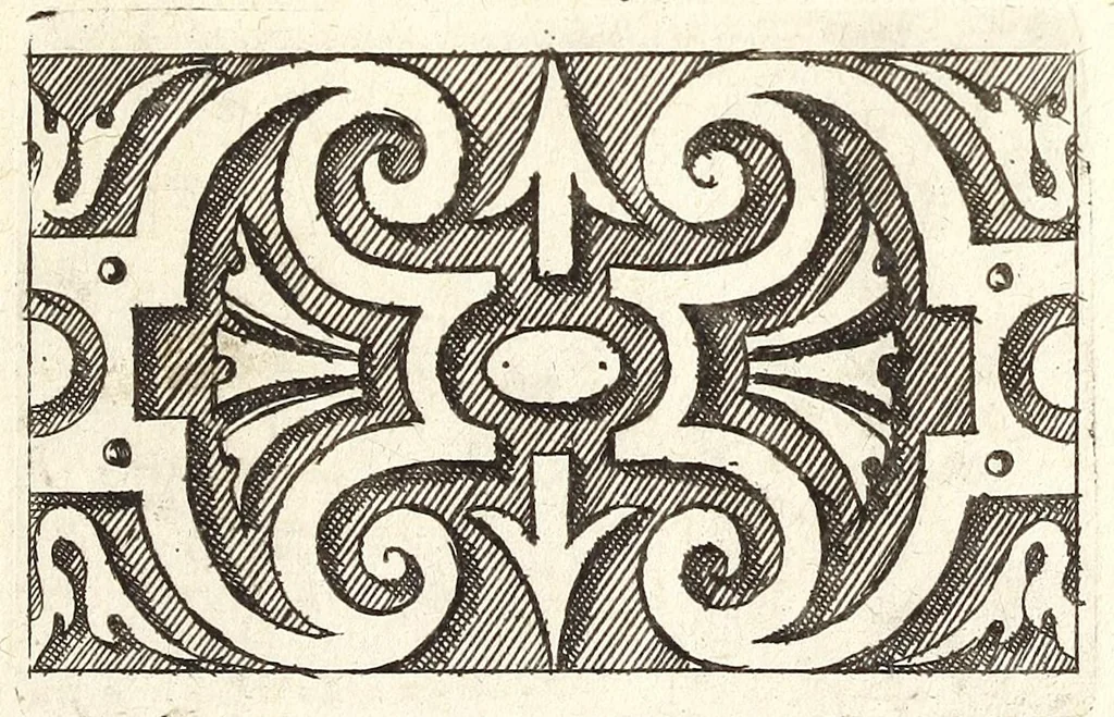 An illustration from Ornement de Ducerceau, leaf 3
