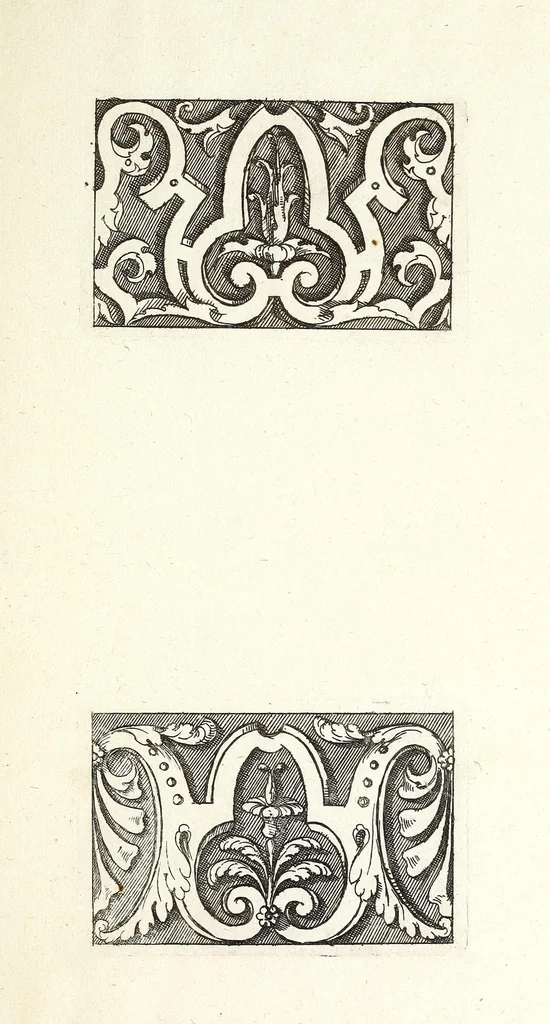 An illustration from Ornement de Ducerceau, leaf 31