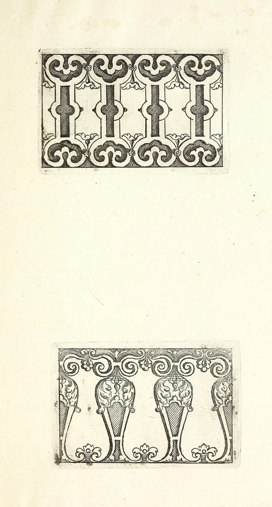 An illustration from Ornement de Ducerceau, leaf 35
