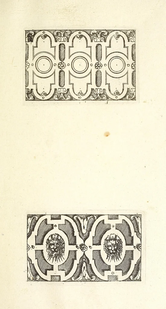 An illustration from Ornement de Ducerceau, leaf 41