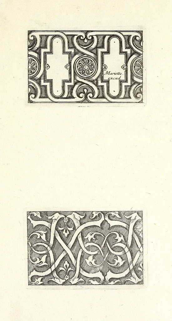 An illustration from Ornement de Ducerceau, leaf 5