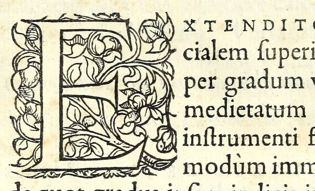 An illustration from Orontii Finei Delphinatis, regii mathematicarvm professoris, De solaribus horologiis & quadrantibus libri quatuor, 1560, leaf 230