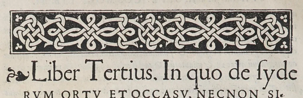 An illustration from Orontij Finei Delphinatis ... [De mundi sphaera, sive Cosmographia] primáve astronomiae parte, lib. V: in audita methodo ab authore renouati, proprijsque tum commentarijs [&] figuris, tum demonstrationibus [&] tabulis recens illustrati. : Eiusdem Orontii, rectarum in circuli quadrante subtensarum (quos sinus vocant) demonstratio, supputatióq[ue]; facillima, nunc primùm edita: vnà cum eoru[n]de[m] sinuu[m] tabula, fideli admodu[m] calculo restitua. : Eiusdem Orontii, organum vniuersale, ex supradicta sinuu[m] ratione contextu[m], quo tu[m] geometrici, tu[m] omnes astronomici canones, ex quatuor sinuu[m] proportione pendentes, mira facilitate practicantur, 1542, leaf 74