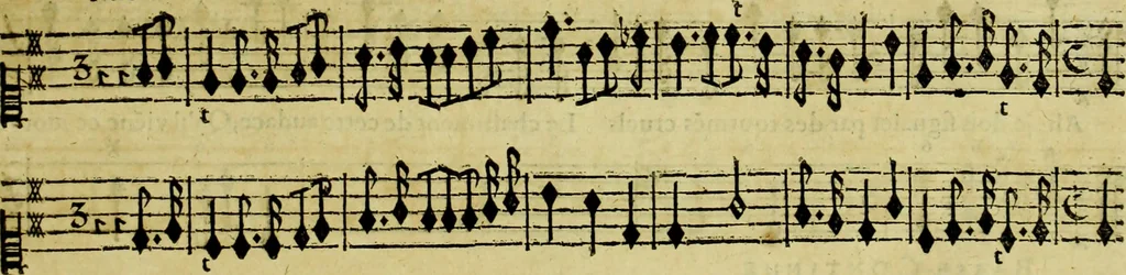 An illustration from Orphée, tragedie, 1690, leaf 124