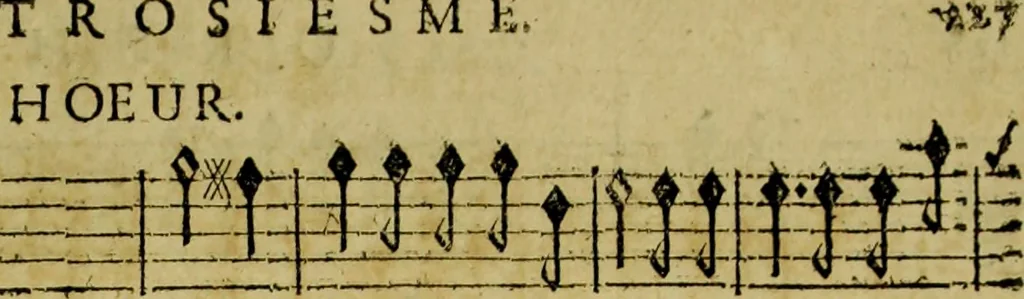 An illustration from Orphée, tragedie, 1690, leaf 232