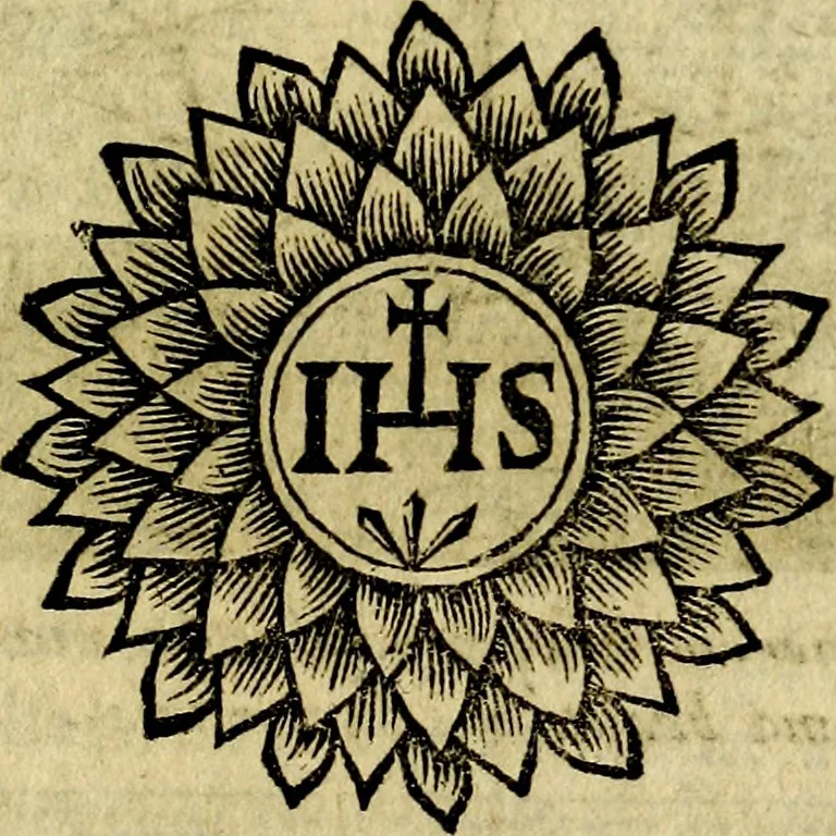 An illustration from Orphevs evcharisticvs. Sive devs absconditvs humanitatis illecebris illustriores mundi partes ad se pertrahens, vltroneas arcanae maiestatis adoratrices, 1657, leaf 256