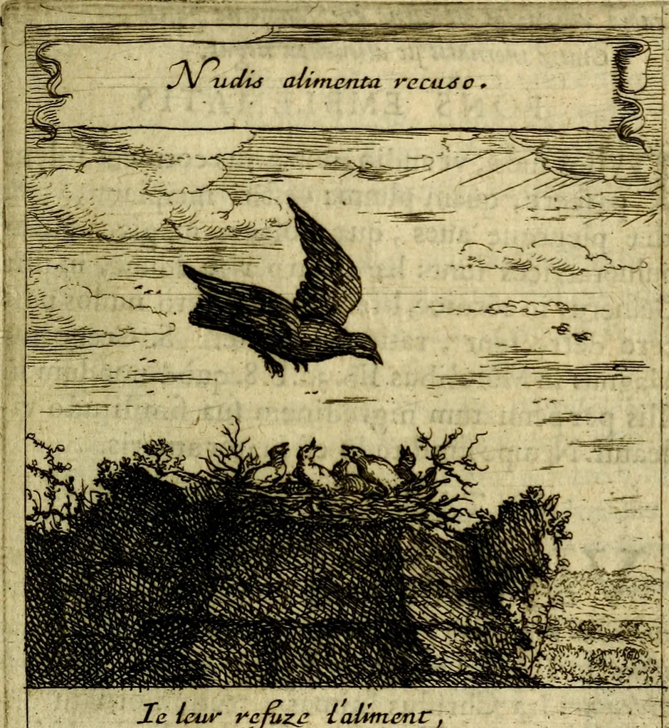 An illustration from Orphevs evcharisticvs. Sive devs absconditvs humanitatis illecebris illustriores mundi partes ad se pertrahens, vltroneas arcanae maiestatis adoratrices, 1657, leaf 292