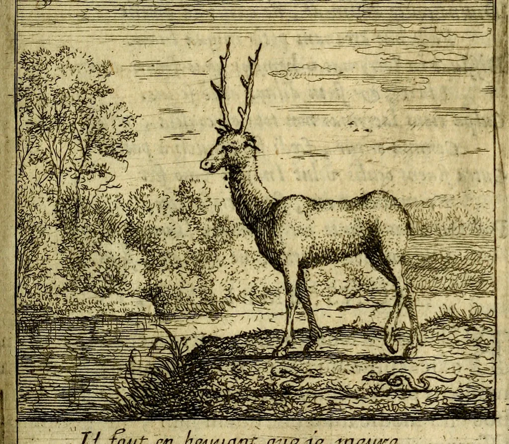 An illustration from Orphevs evcharisticvs. Sive devs absconditvs humanitatis illecebris illustriores mundi partes ad se pertrahens, vltroneas arcanae maiestatis adoratrices, 1657, leaf 404