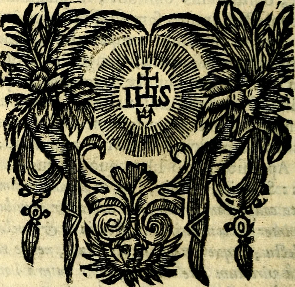 An illustration from Orphevs evcharisticvs. Sive devs absconditvs humanitatis illecebris illustriores mundi partes ad se pertrahens, vltroneas arcanae maiestatis adoratrices, 1657, leaf 81