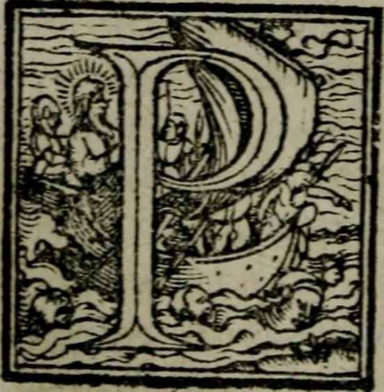 An illustration from Orthodoxa Tigvrinæ Ecclesiæ ministrorum Confessio : illorum et fidem & doctrinam, quam cum Catholica sanctorũ ecclesia communem habent ; continens, in primis autem de Coena Domini Nostri Iesv Christi ; unà cum æqua & modesta responsione ad uanas & offendiculi plenas D. Mart. Lvtheri calumnias, cõdemnationes & conuitia, quæ tum alibi, tum in nouissimo libello suo (quem Breuem de sancto Sacramento Confessionem dixit) potissimum ædita & uulgata sunt, 1545, leaf 81