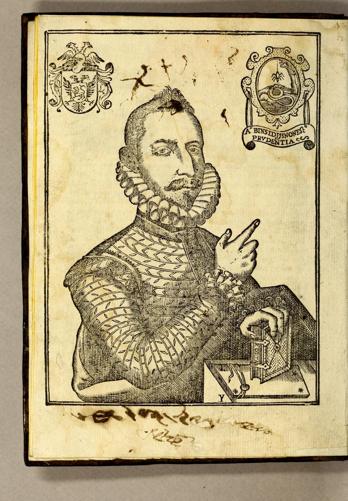 An illustration from Ortografia castellana., 1609, leaf 14