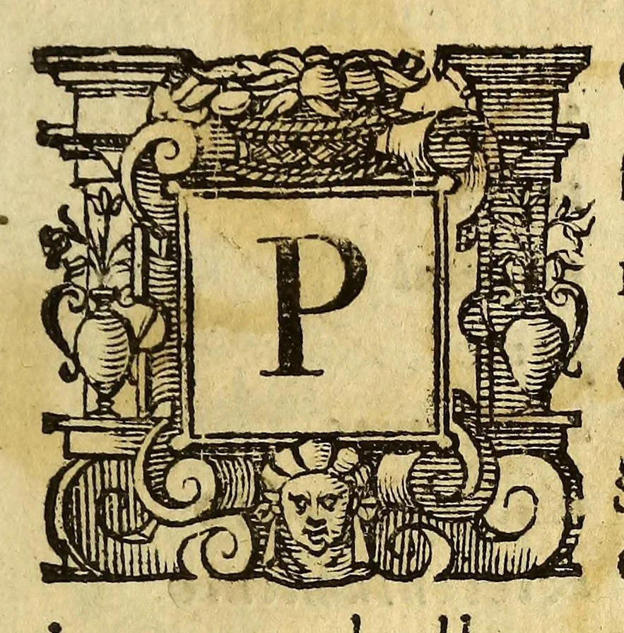 An illustration from Ortografia castellana., 1609, leaf 9