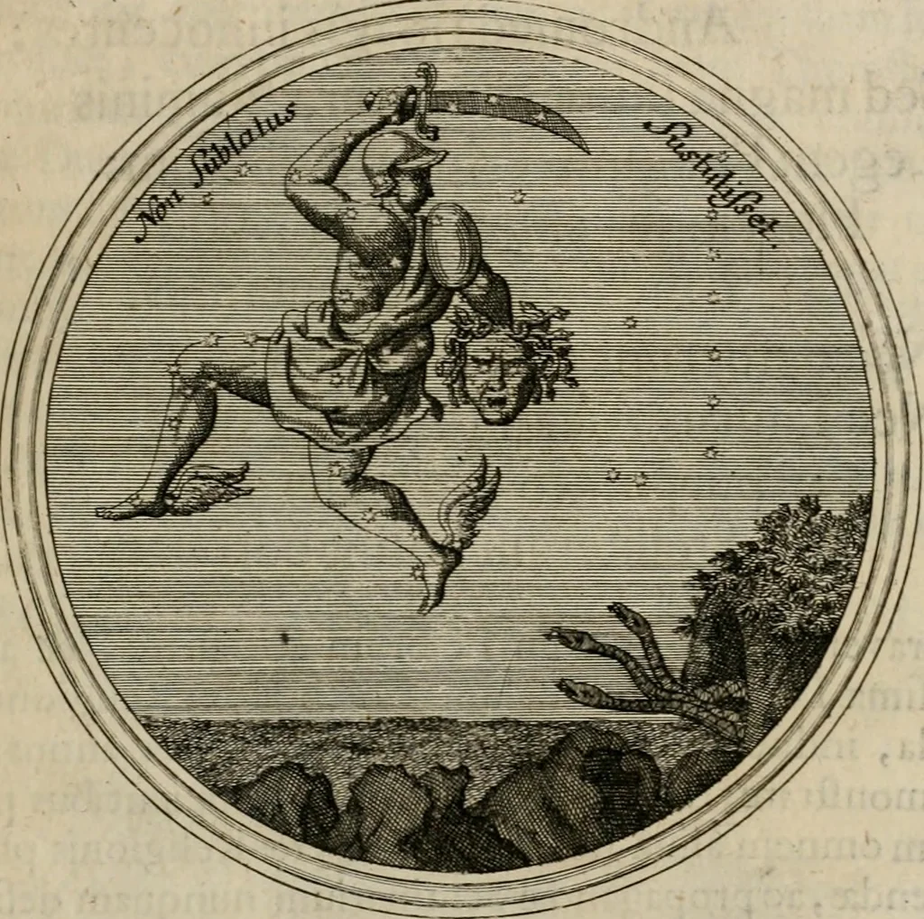 An illustration from Ortus Castoris ratibus propitius, Ratisbonæ è specula pieria Collegii Societatis Jesu in reverendissimo ac serenissimo principe, ac domino ... Joanne Theodoro ... tubo historico-poëtico observatvs, quando sideri fraterno serenissimo Clementi Augusto, in statione episcopatûs Ratisbonensis, successit, 1721, leaf 20
