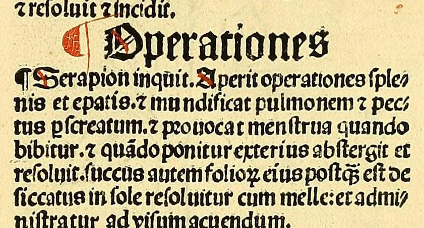 An illustration from Ortus sanitatis, leaf 223