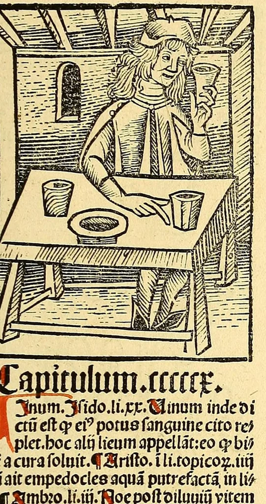 An illustration from Ortus sanitatis, leaf 409
