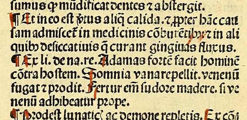 An illustration from Ortus sanitatis, leaf 613