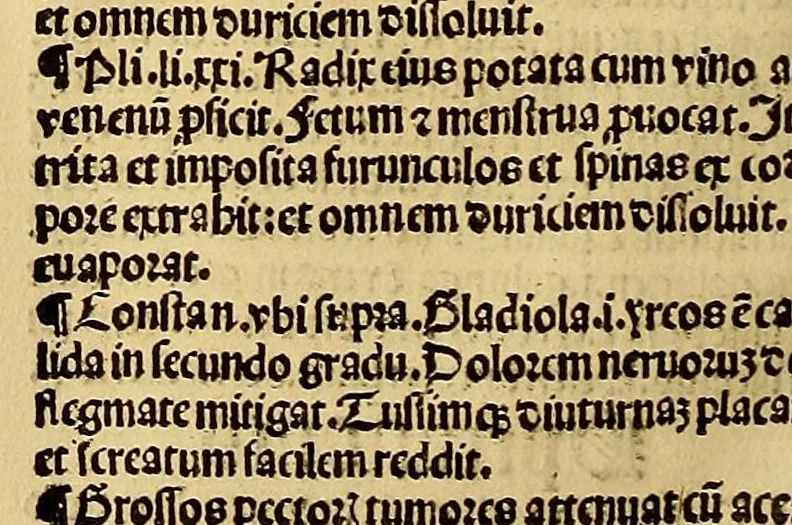 An illustration from Ortus sanitatis, leaf 172