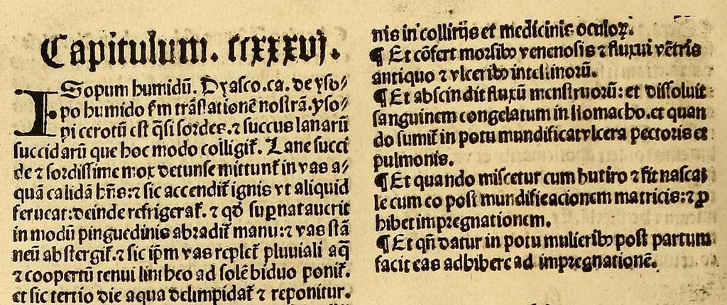 An illustration from Ortus sanitatis, leaf 188