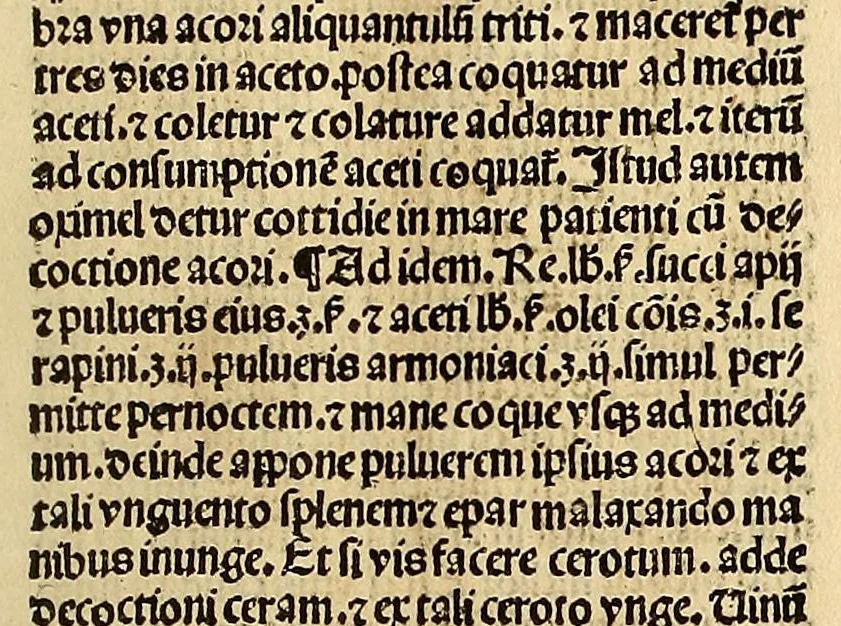 An illustration from Ortus sanitatis, leaf 21