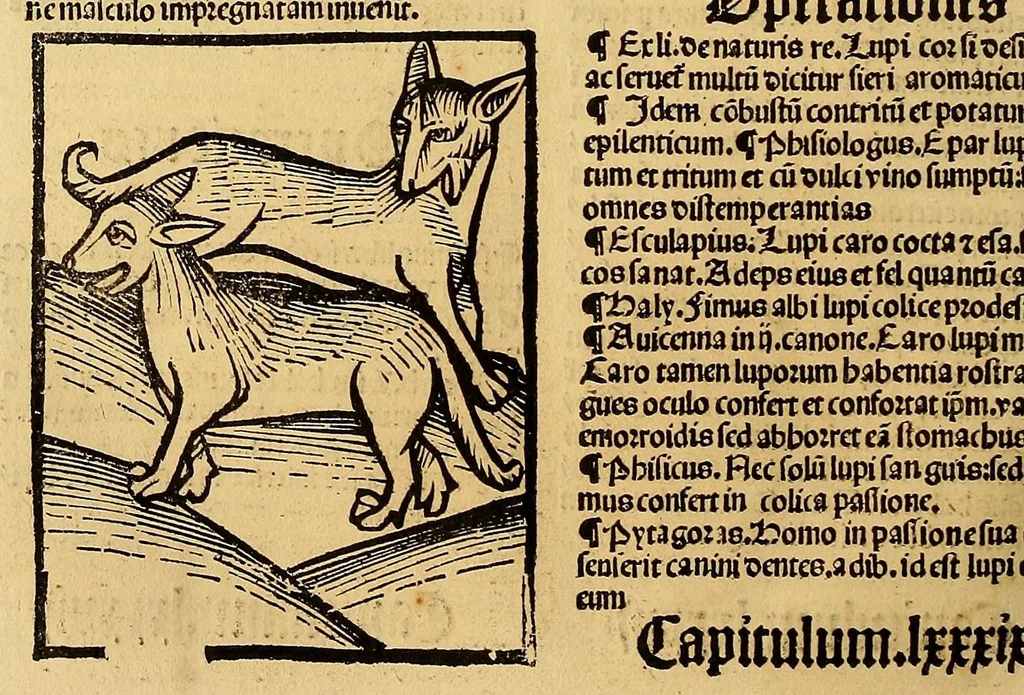 An illustration from Ortus sanitatis, leaf 470
