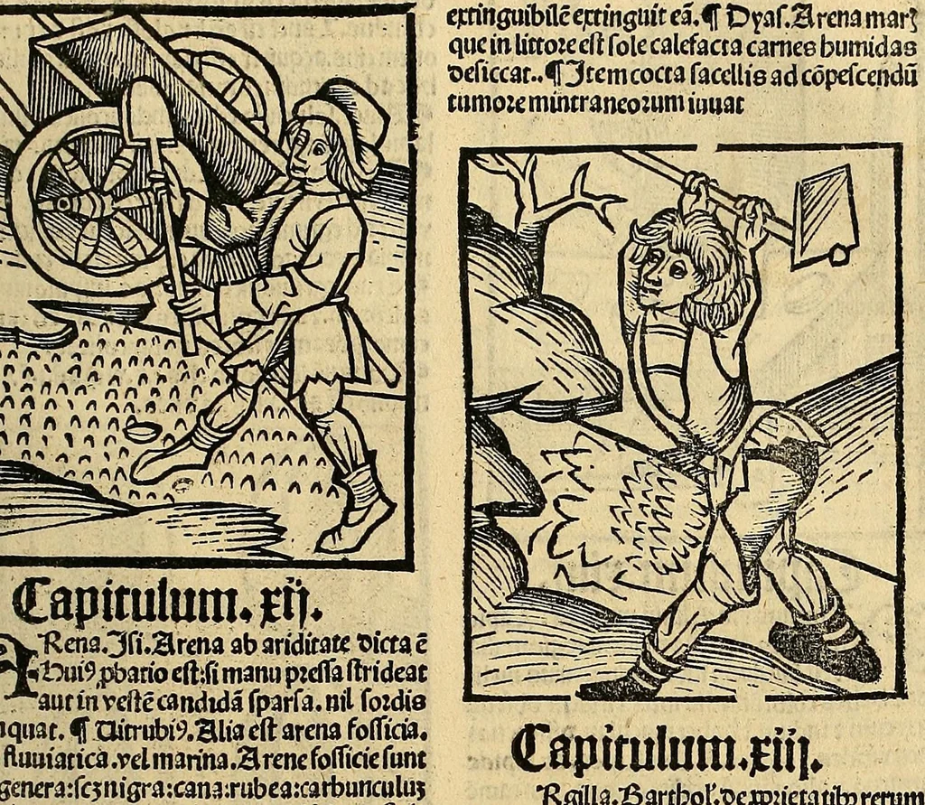 An illustration from Ortus sanitatis, leaf 613