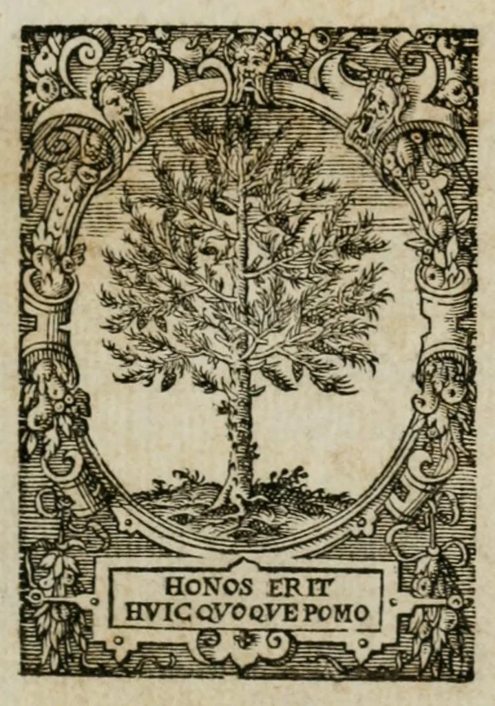 An illustration from Orus Apollo Niliacus De hieroglyphicis notis, 1530, leaf 5