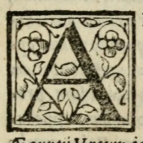 An illustration from Orvs Apollo Niliacvs De hieroglyphicis notis, 1538, leaf 7
