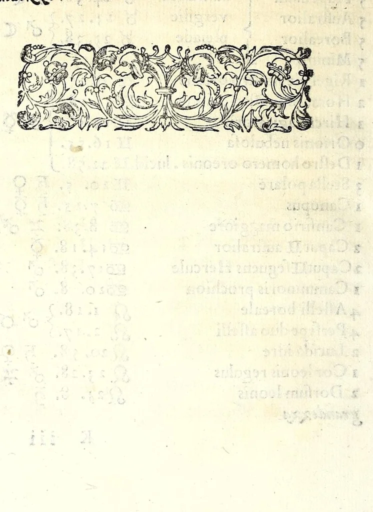 An illustration from Osseruazioni de astrologia et altre appartenenze, circa della medicina, & mutazione de tempi, 1567, leaf 82
