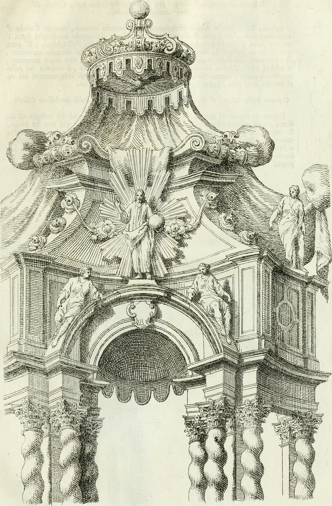 An illustration from Osservazioni di Antonio Visentini, architetto veneto, che servono di continuazione al Trattato di Teofilo Gallaccini sopra gli errori degli architetti, 1771, leaf 102