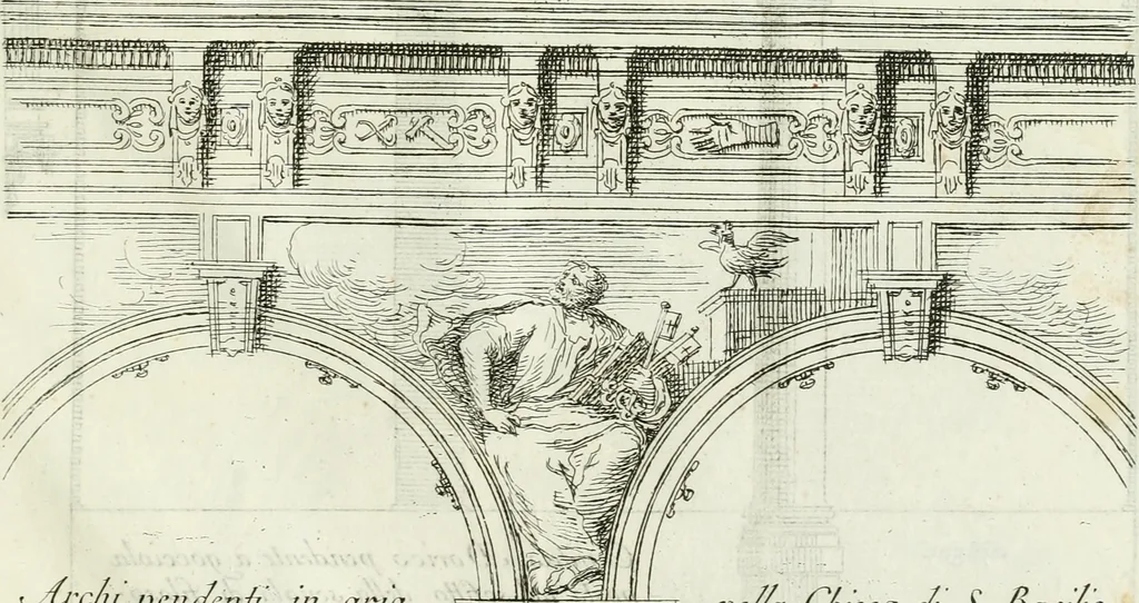 An illustration from Osservazioni di Antonio Visentini, architetto veneto, che servono di continuazione al Trattato di Teofilo Gallaccini sopra gli errori degli architetti, 1771, leaf 122