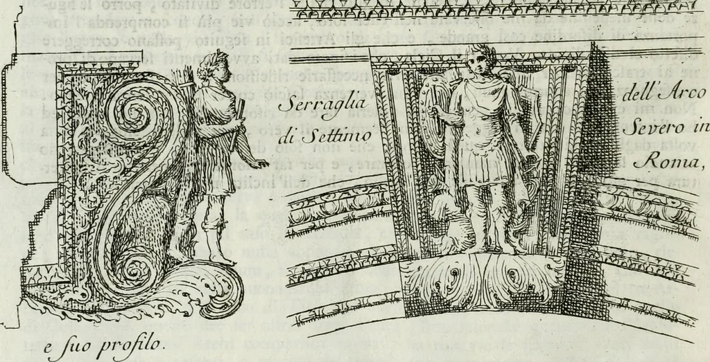 An illustration from Osservazioni di Antonio Visentini, architetto veneto, che servono di continuazione al Trattato di Teofilo Gallaccini sopra gli errori degli architetti, 1771, leaf 151