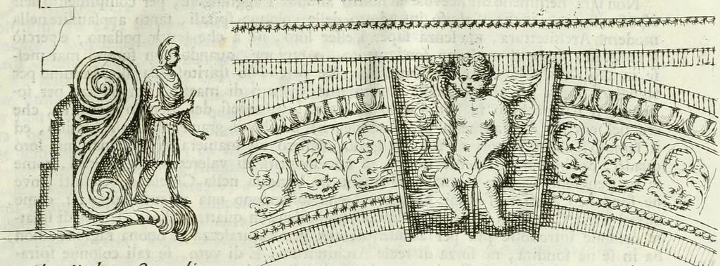 An illustration from Osservazioni di Antonio Visentini, architetto veneto, che servono di continuazione al Trattato di Teofilo Gallaccini sopra gli errori degli architetti, 1771, leaf 152