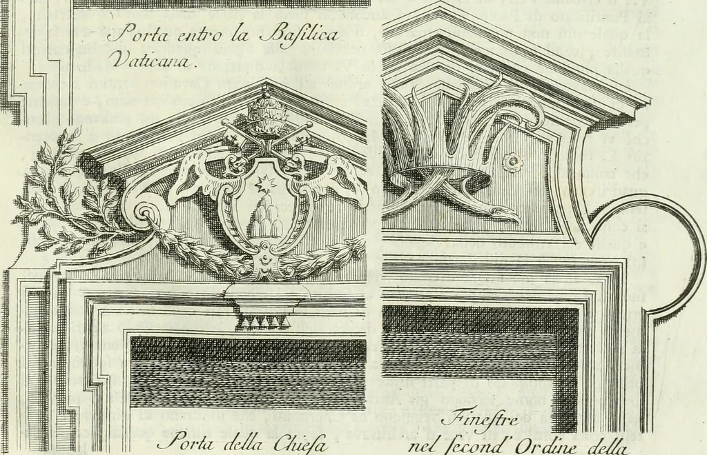 An illustration from Osservazioni di Antonio Visentini, architetto veneto, che servono di continuazione al Trattato di Teofilo Gallaccini sopra gli errori degli architetti, 1771, leaf 22