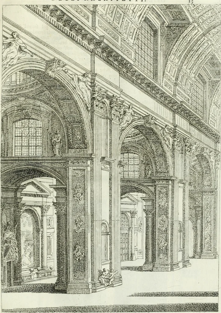An illustration from Osservazioni di Antonio Visentini, architetto veneto, che servono di continuazione al Trattato di Teofilo Gallaccini sopra gli errori degli architetti, 1771, leaf 26