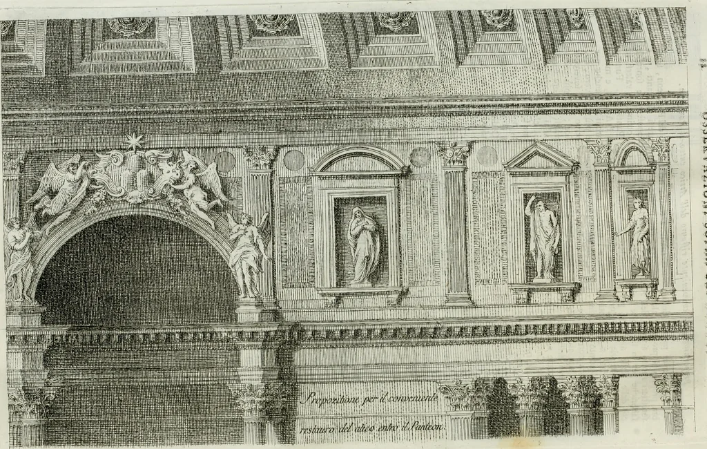 An illustration from Osservazioni di Antonio Visentini, architetto veneto, che servono di continuazione al Trattato di Teofilo Gallaccini sopra gli errori degli architetti, 1771, leaf 35
